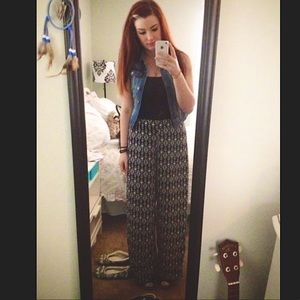 Maurice’s Wide Leg Aztec Print Pants